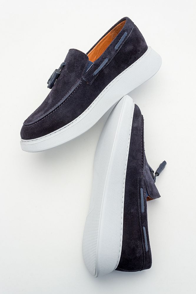 erkek-deri-loafer-ayakkabi-LACIVERT SUET-GLR2329109-0059544_0